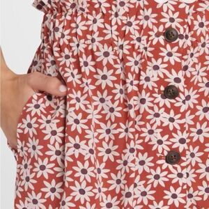 Madewell Paperbag Button-Front Skirt